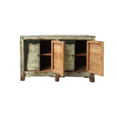 Antique Original Painted Laquered Chinese Sideboard